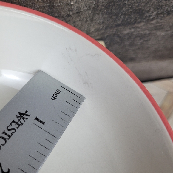 Noritake Stoneware Colorwave Raspberry 7 Cereal/Soup Bowl #8045Y - 8045 - Picture 6 of 10